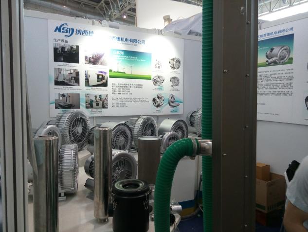 納西德機電參加2015年中國玻璃展